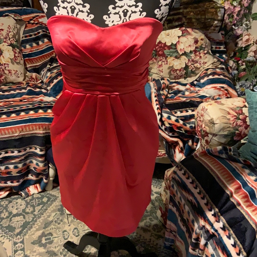 Red dress